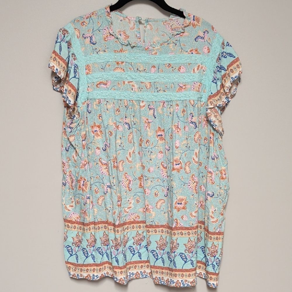 Floral Print Women's Top